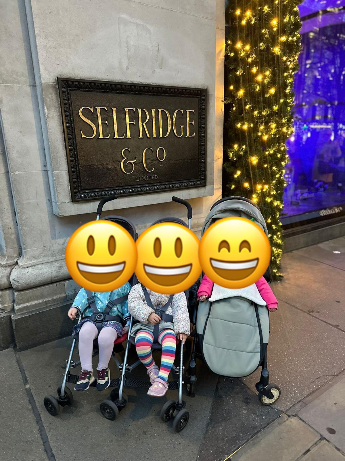 Disney Lights and Selfridges Windows Trip